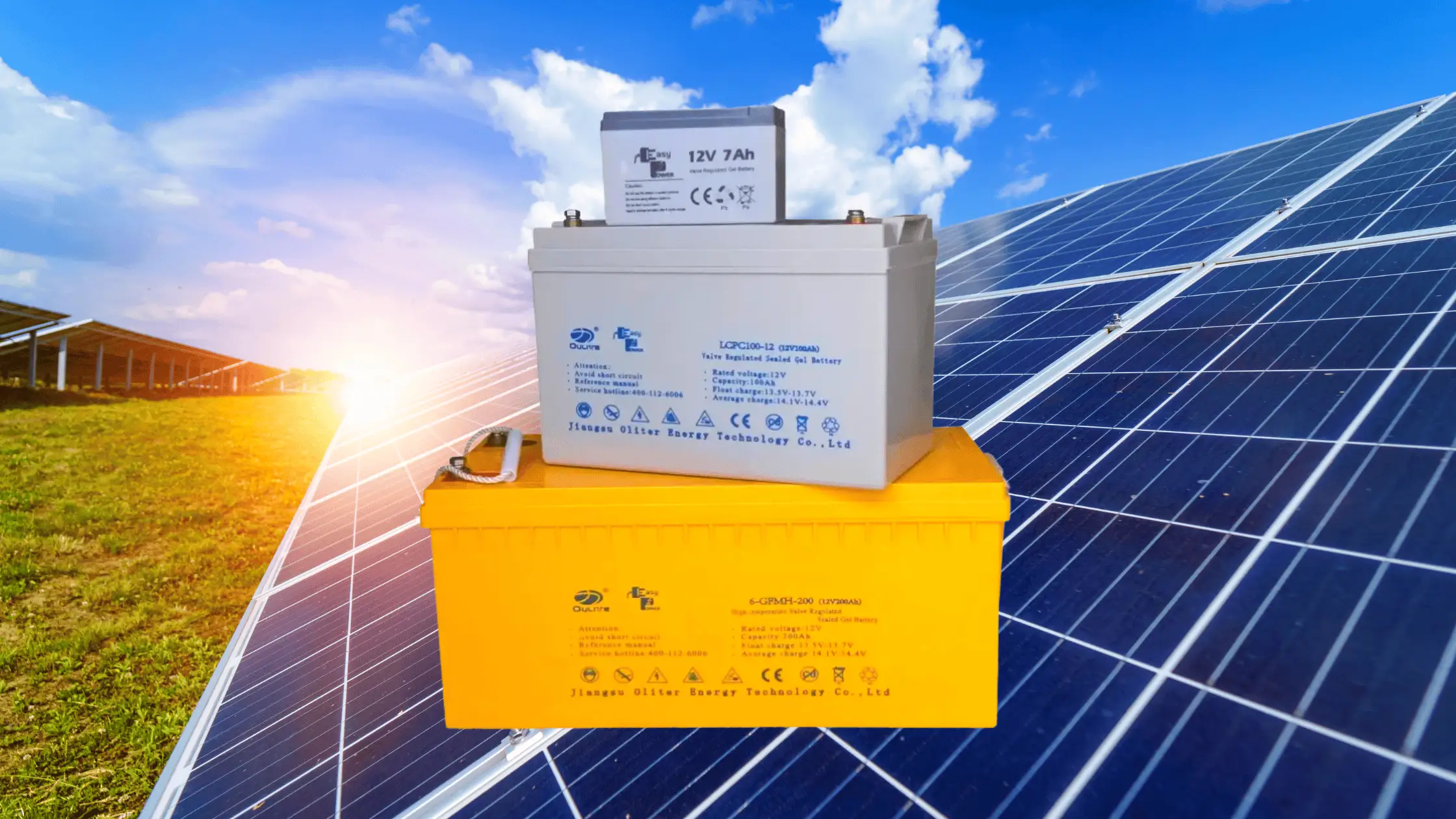 Photo of Original solar batteries