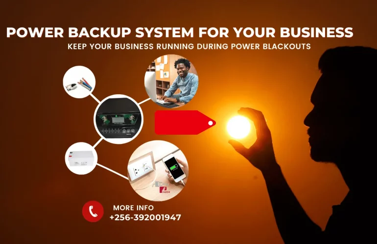 Photo Power backup for businesses in Uganda