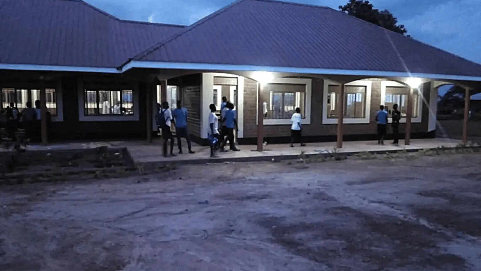 photo of solar lighting for schools in Uganda