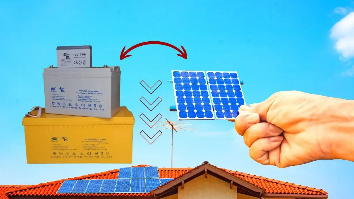 solar batteries installation