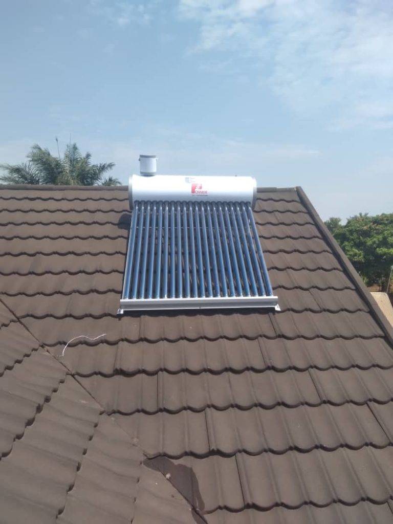solar water heaters for homes Uganda
