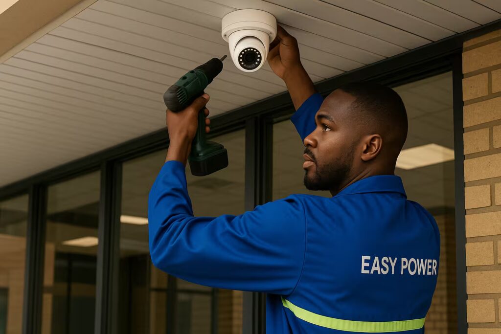 CCTV System installed in Uganda's Office in Kampala