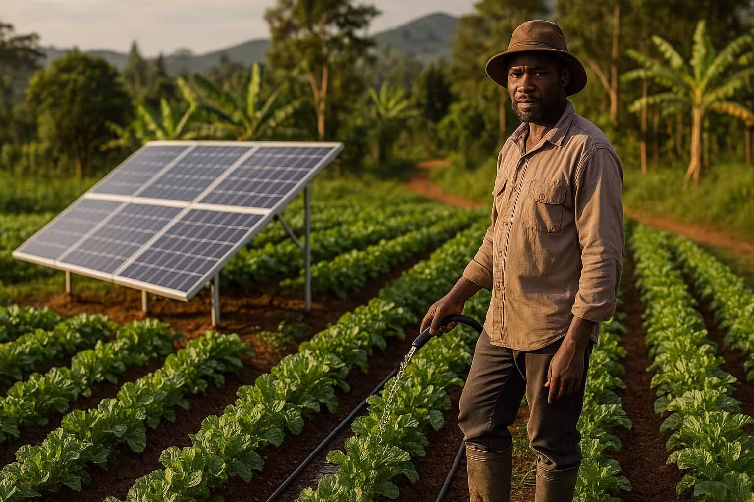 Solar water pumping system
